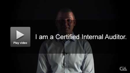 I am a Certified Internal Auditor.